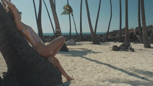 Relaxen am Strand