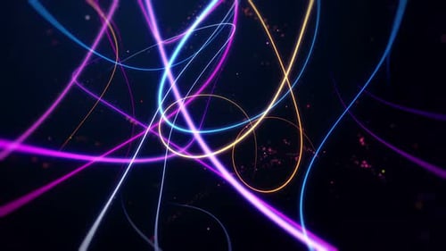 Fond de ligne abstraite