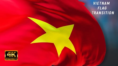 Vietnam flag transition