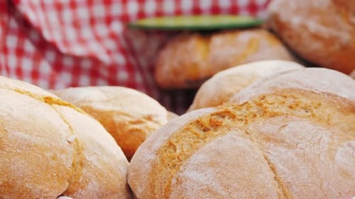 Bread Texture Closeup