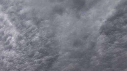 Dark Storm Clouds Moving Across the Sky