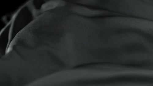 Black fabric, Slow Motion