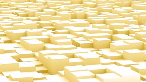 Dynamic Abstract Cubes Rising and Falling Loop Background