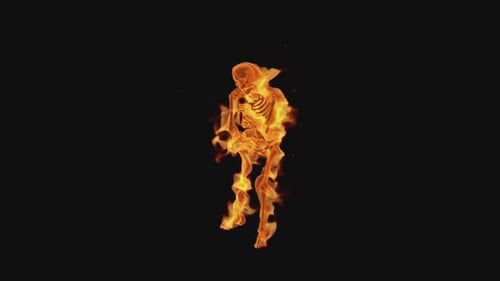 Burning Skeleton - Rap Show