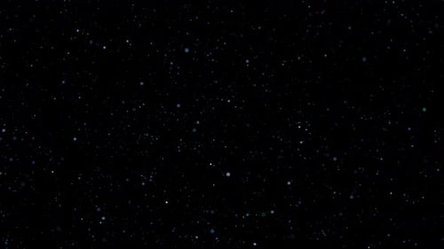 Colorful Floating Glitter Particles Abstract Background