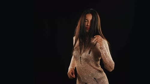 Woman Dancing In Slow Motion