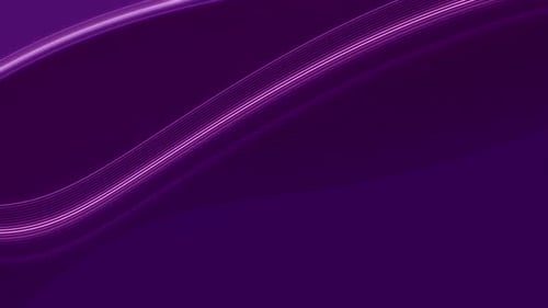 Patrón abstracto minimalista de rayas blancas curvas y lisas sobre fondo de lazo tecnológico morado