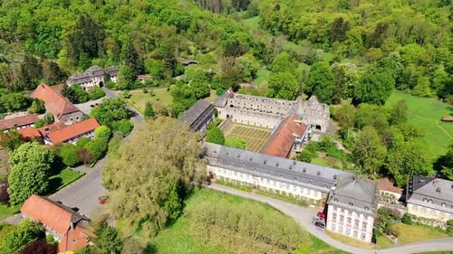 Arnsburg Abbey near Lich, Hesse, Germany
