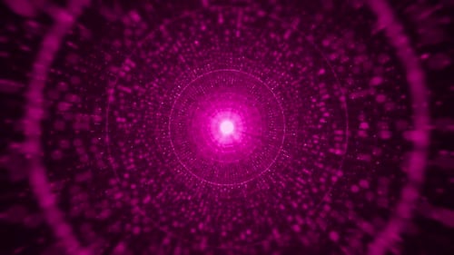 Tunnel für kreisförmige Partikel