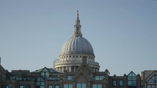 The dome of St Paul's Cathedral