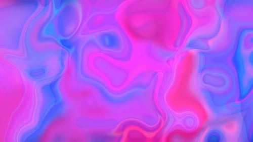 Fluid Neon Abstract Motion Background Loop