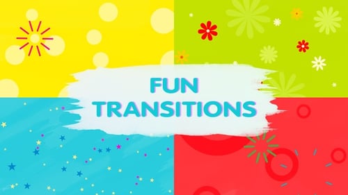 Fun Brush Strokes Transitions