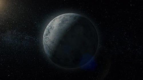 Planet im Weltraum