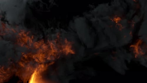 A Raging Fireball in an Enclosed Space