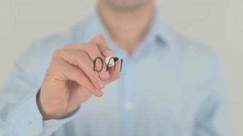 Traitement des données, écriture sur écran transparent