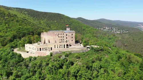 Château de Hambach, Hambach, Rhénanie-Palatinat, Allemagne