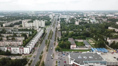 Moscow Avenue In The City Of Vitebsk 16