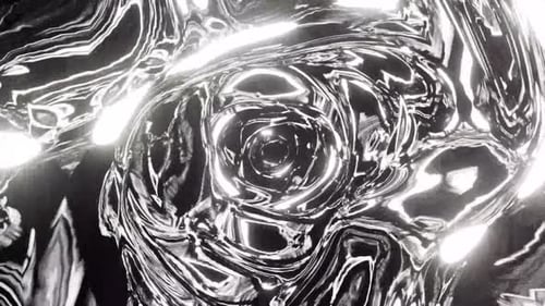 Schwarzweiss-Noised-Tunnel Vj Loop 4K