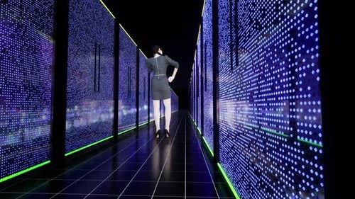 Data Center Farm Building Internet Technology Big Data