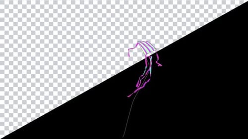 Kite Flying With String