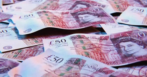 British Pounds Loop - 4K