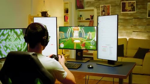 Shooting Game Played By Pro Gamer