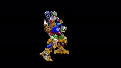 63 Roboter Grab & Slam 4K