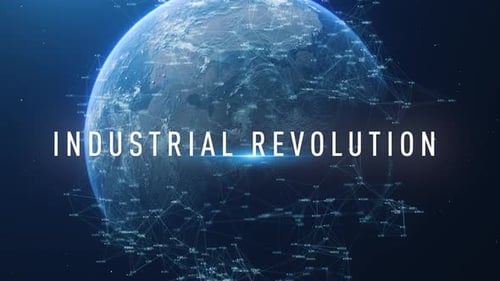 Industrial Revolution Title Reveal with Digital Earth Network