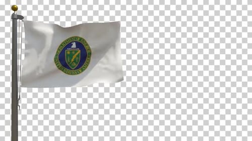 United States Department of Energy Flag Waving Loop