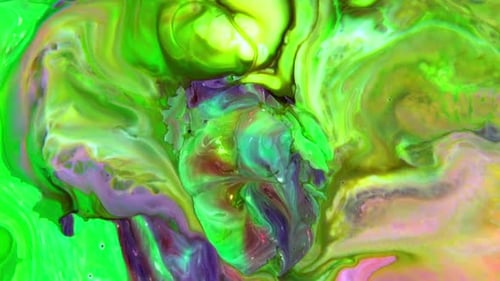 Abstract Organic Cosmic Colorful Texture Background