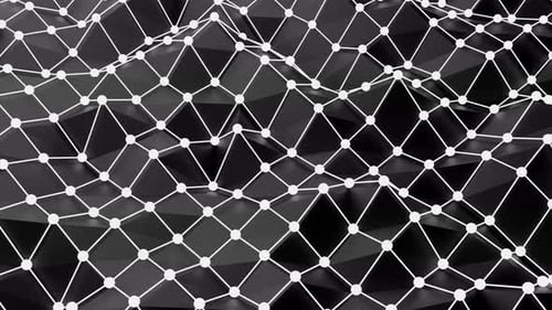 Mesh Surface with Wavy Surface Vibrations