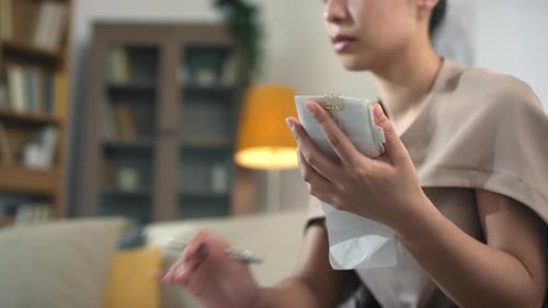 Counting Incomes And Expenses At Home