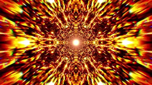 Fire Mandala Light Tunnel