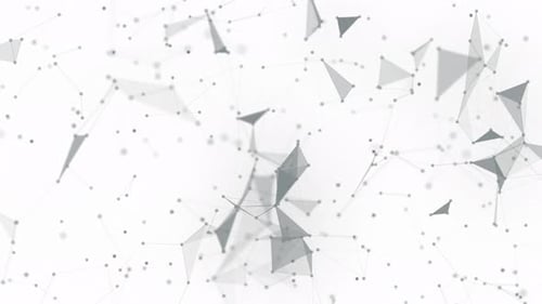 Abstract Digital Network Connections Loop Background