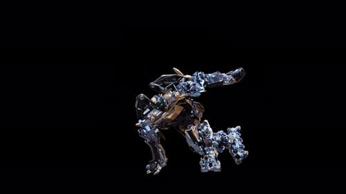 10 robots dansant 4K