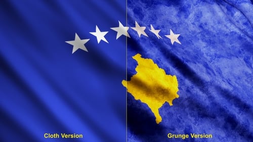 Flaggen des Kosovo