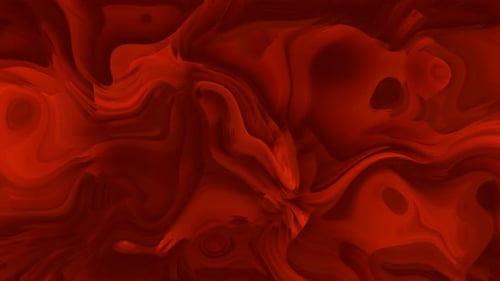 Dynamic Fluid Red Abstract Background Animation
