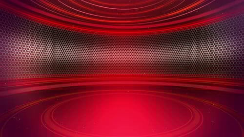 Virtual Studio News Background 4K