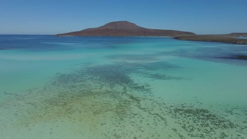Shallow Turquoise Ocean Water