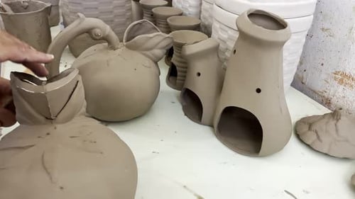 Working In A Ceramic Workshop 18
