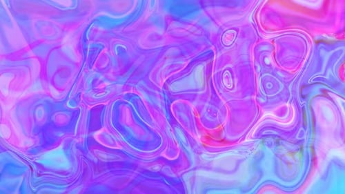 Neon Fluid Abstract Swirls Flowing Motion Background