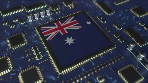 Details of Flag of Australia on the Chipset