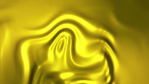 Abstract Golden Fluid Motion Background Loop