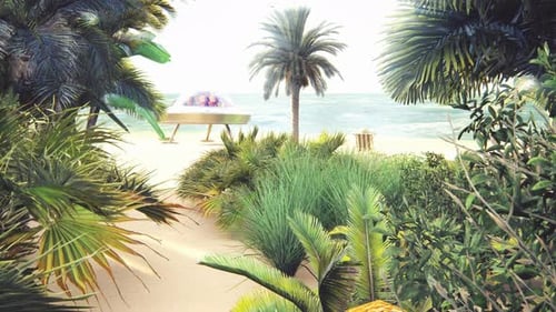 Alien sur la plage