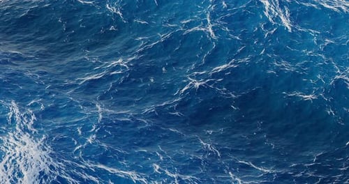 Closeup Ocean Waves