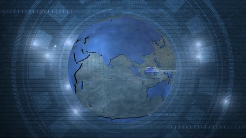 World News - Weather Background 4k Loop