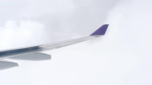Flying an Airplane Through the Clouds