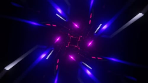 Abstrakter nahtloser mehrfarbiger psychedelischer hypnotischer VJ Loop-Hintergrund