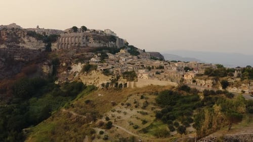 Gerace City in Italy