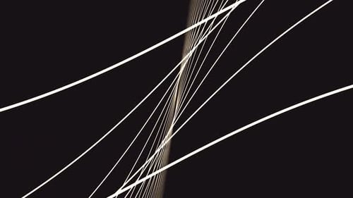 Colorful Abstract Wavy Streaks